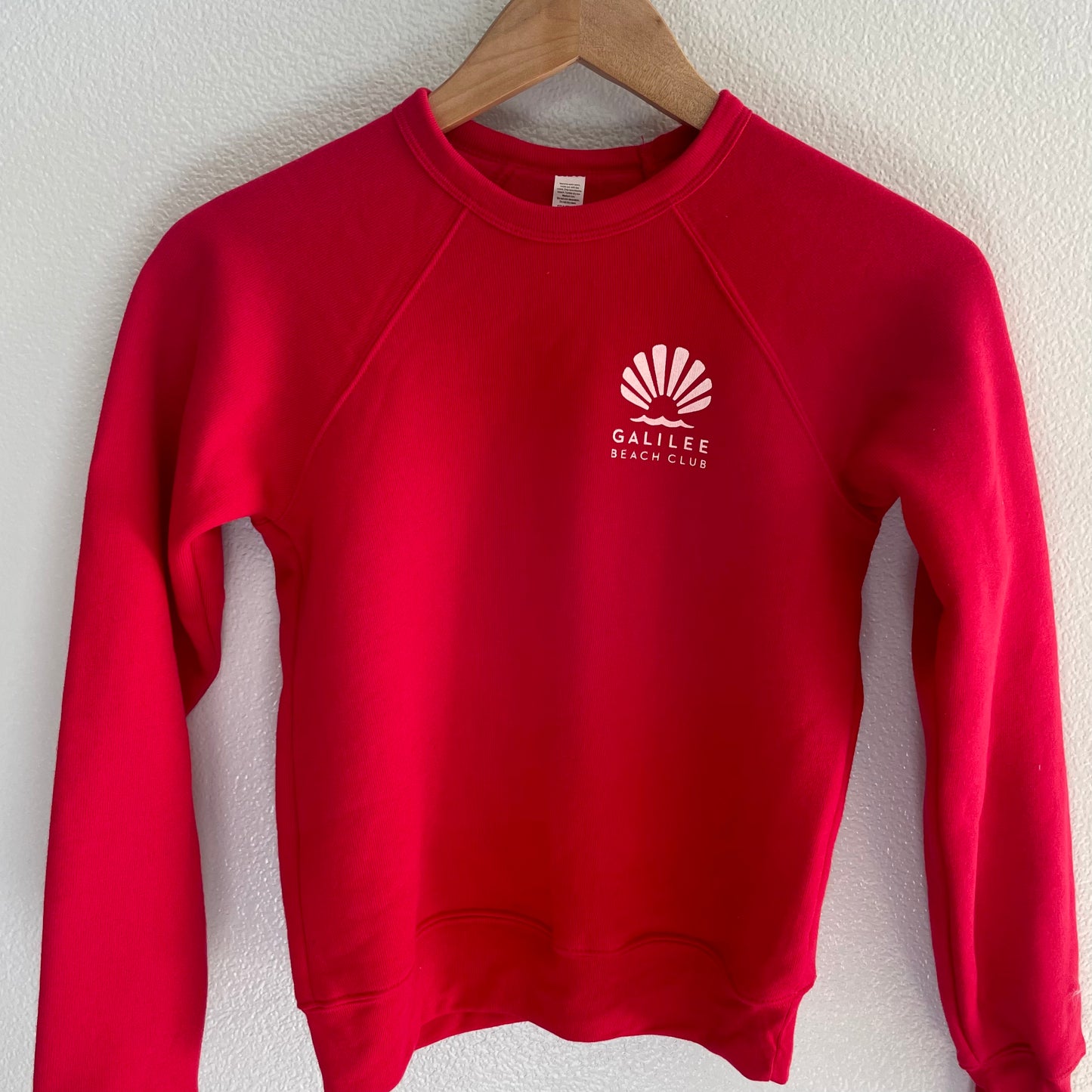 Youth Pullover Brick Red Crewneck