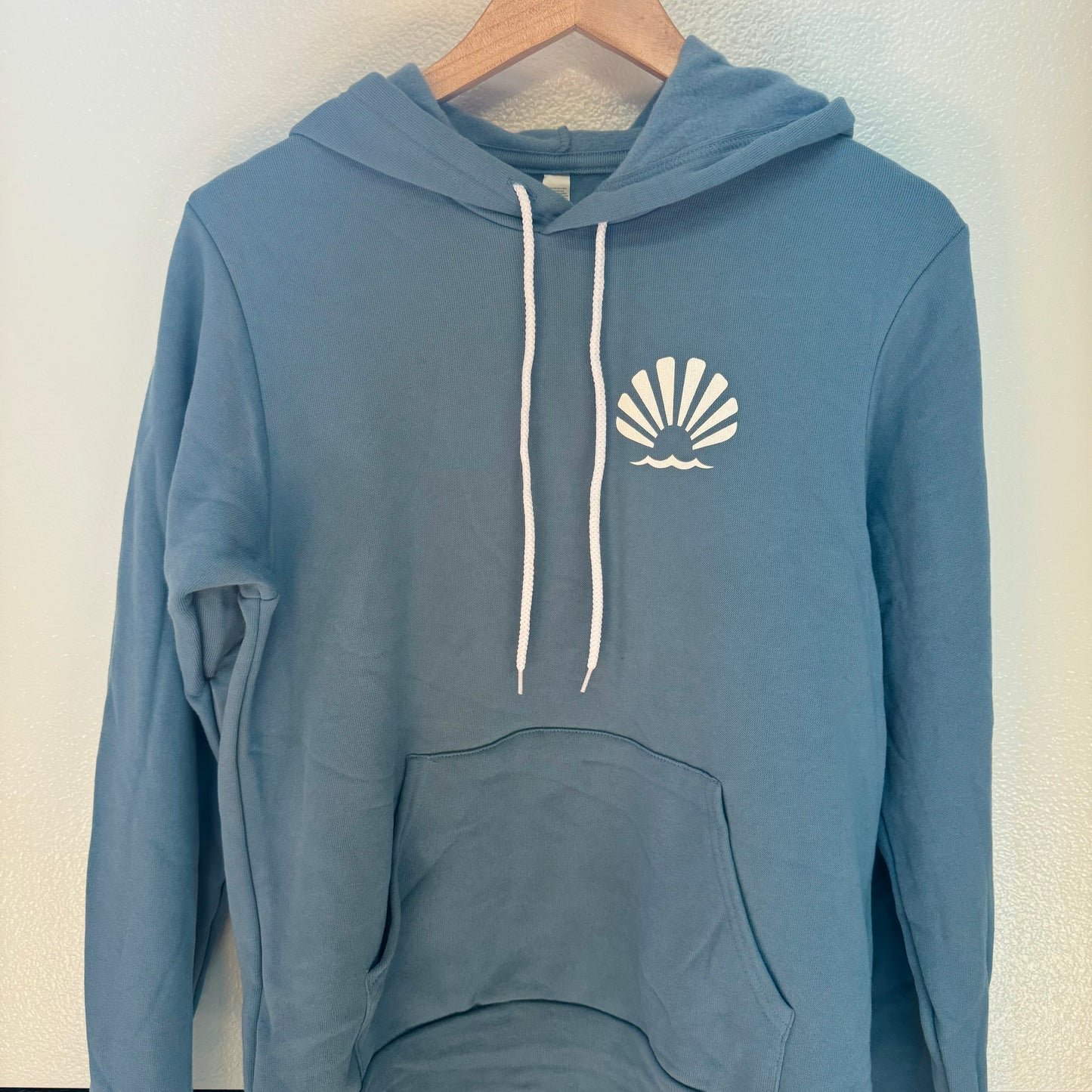 Shell Hoodie - Steel Blue